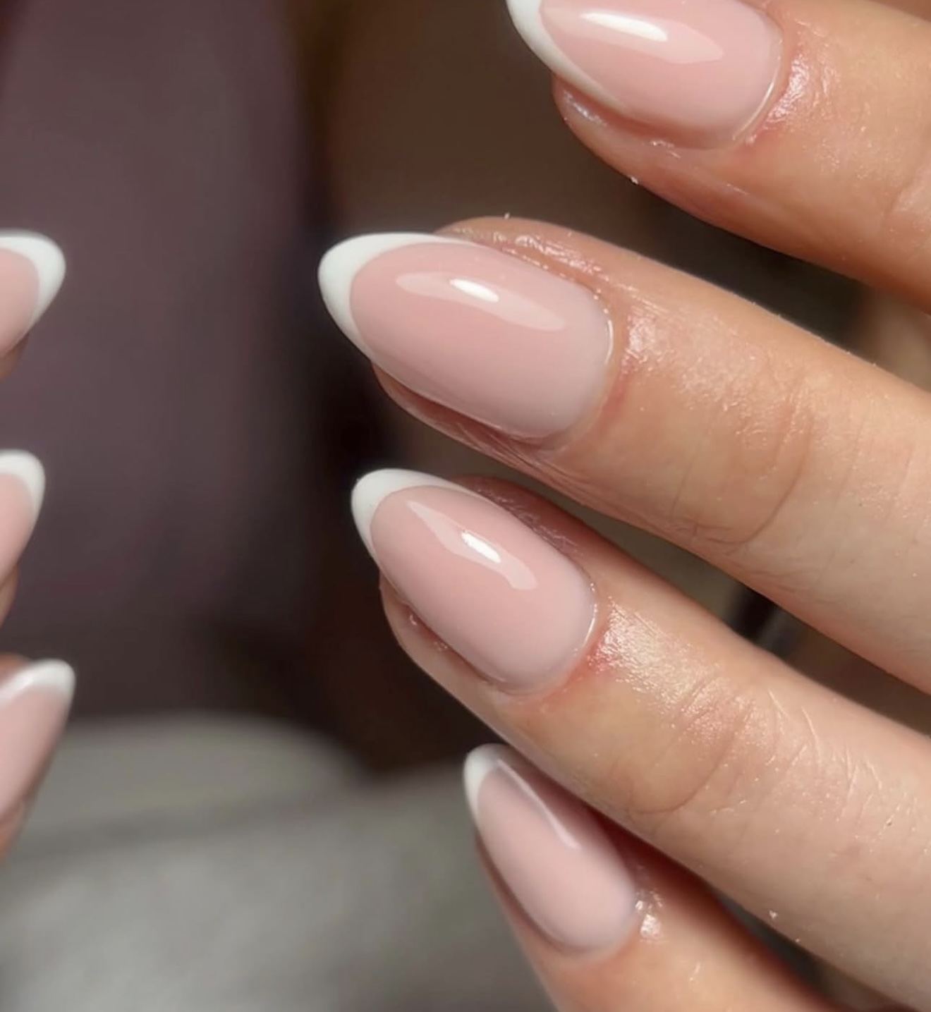 A French almond manicure at SNOB, Harrogate